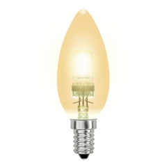 HCL-42/CL/E14 candle gold Лампочка Uniel Cвеча золотоая, Cвеча золотоая