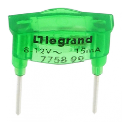 Лампа подсветки механизмов Legrand Galea Life 12V зеленая 775899