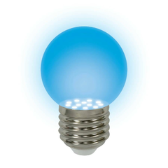 LED-G45-0,65W/BLUE/E27 Лампочка Uniel LED-G45