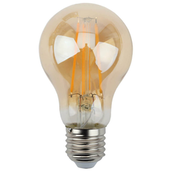 Лампа светодиодная филаментная ЭРА E27 11W 2700K золотая F-LED A60-11W-827-E27 gold Б0035039