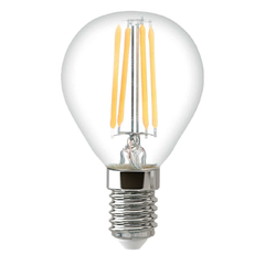 Лампа светодиодная филаментная Thomson E14 7W 2700K шар прозрачная TH-B2083