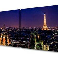 Модульная картина Ночной Париж Toplight 50x100см TL-D4004