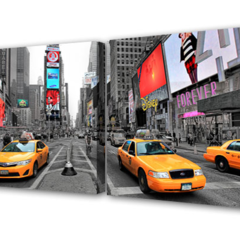 Модульная картина По улицам Нью-Йорка III Toplight 50x100см TL-M2049