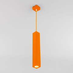 Подвесной светильник Eurosvet 50154/1 LED оранжевый