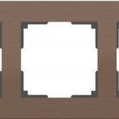 Рамка Werkel Aluminium на 5 постов алюминий коричневый WL11-Frame-05 4690389073724